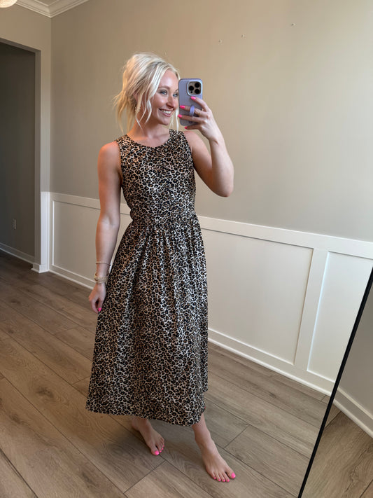 Lovely Leopard Midi
