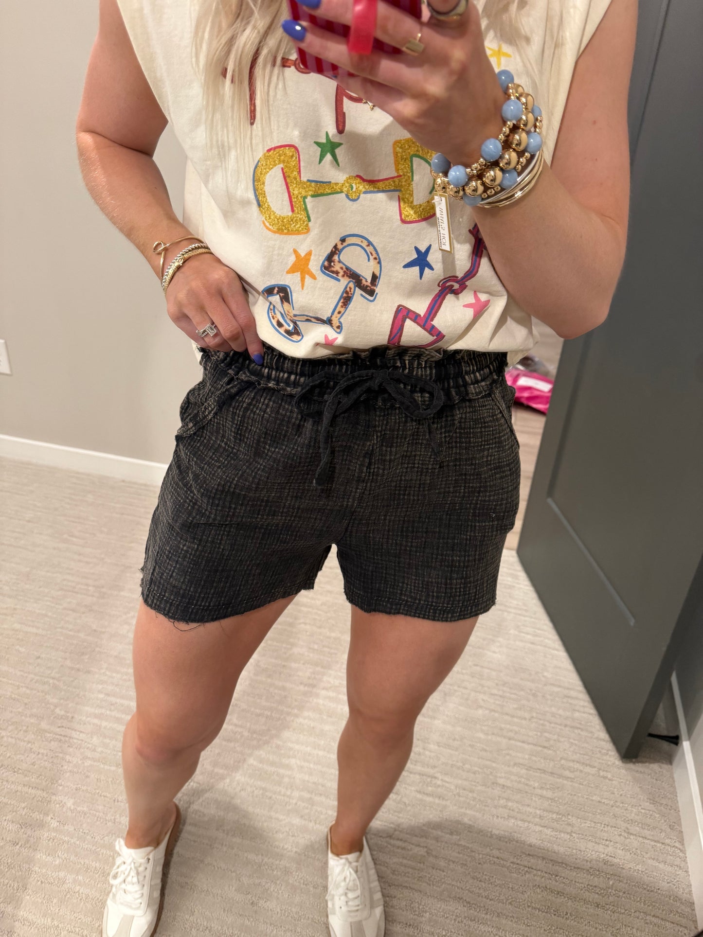 Gigi Gauze Short