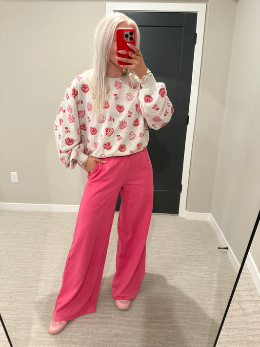 Vanessa Wide Leg Sweatpants