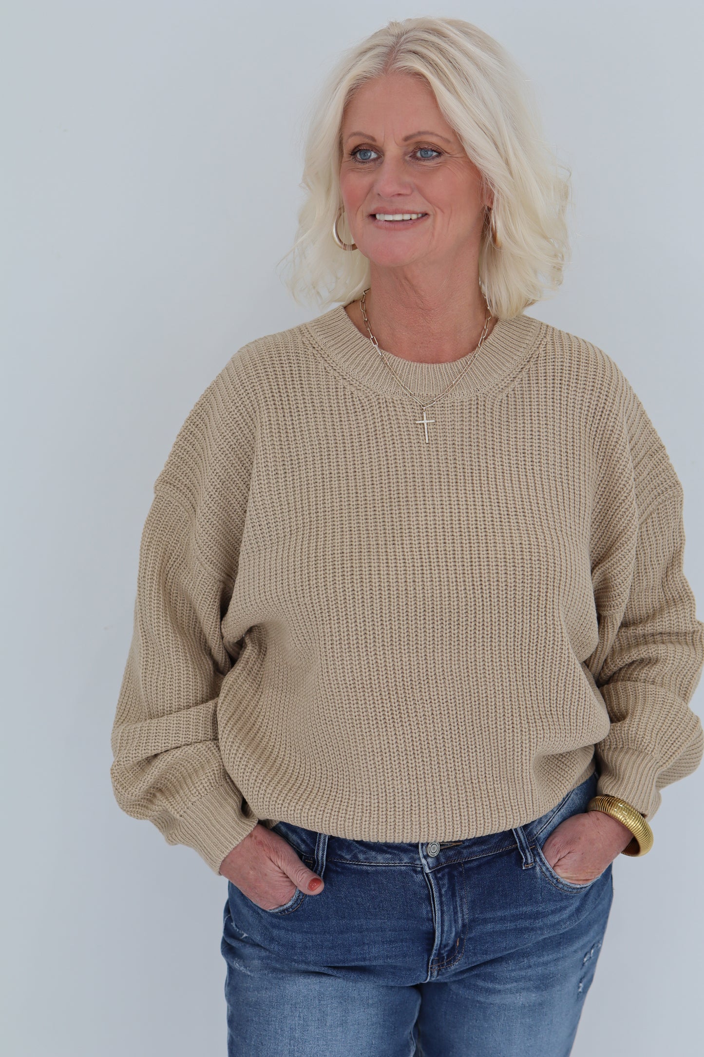 Iced Carmel Sweater Top