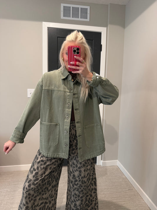 Holly Olive Barn Jacket