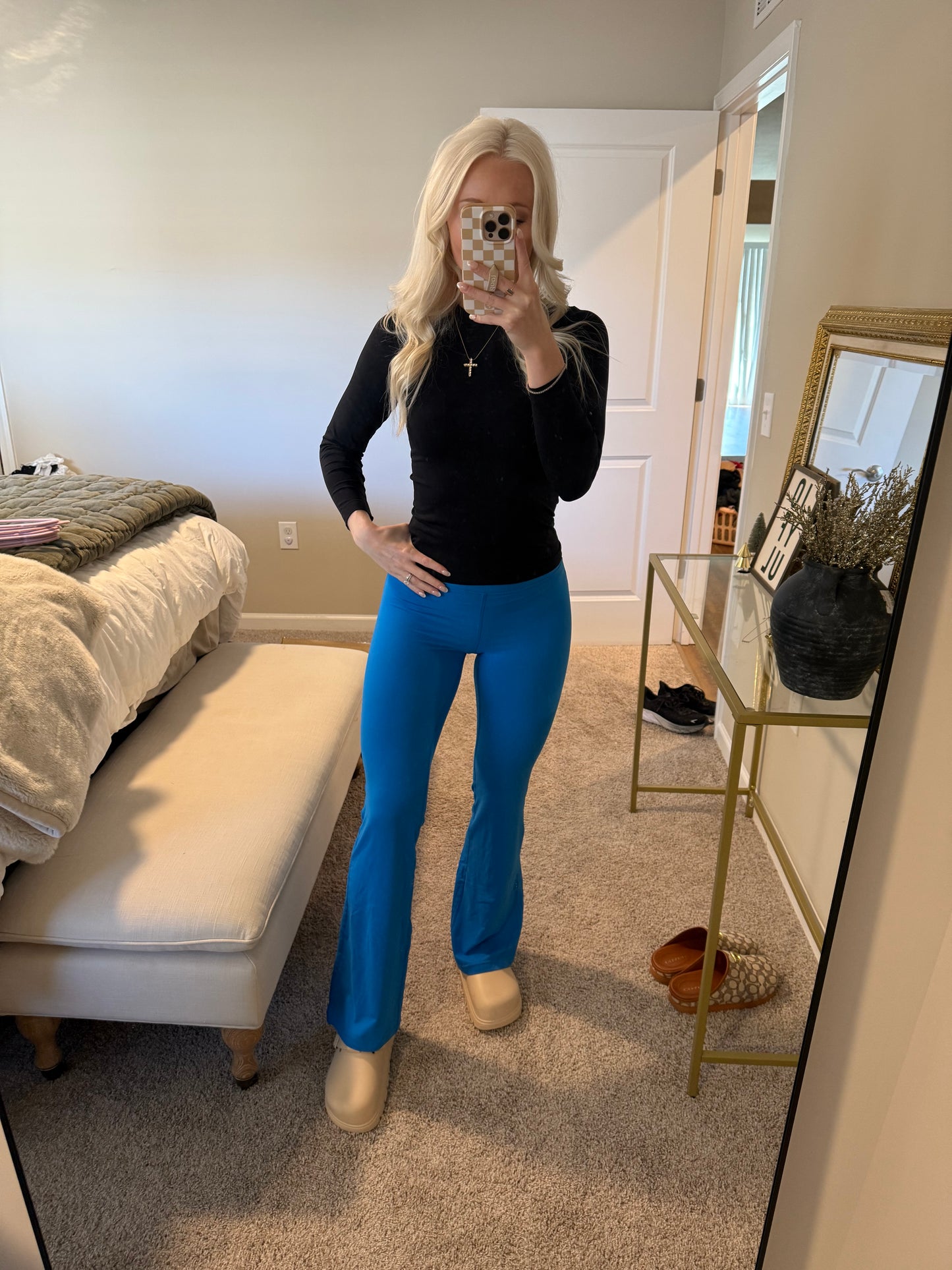 Sonic Blue Yoga Pant