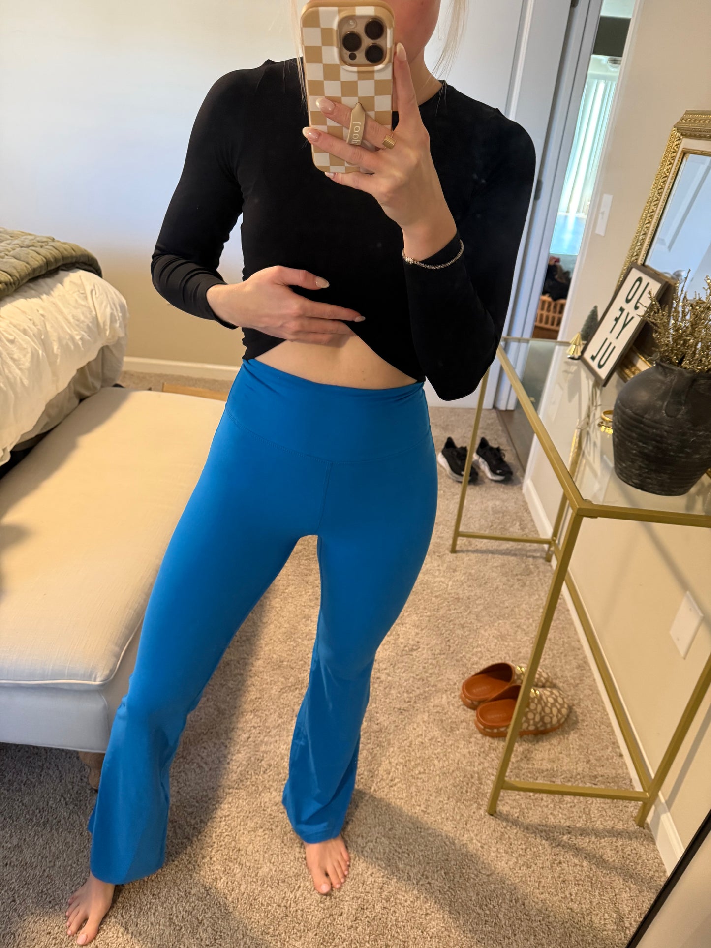 Sonic Blue Yoga Pant