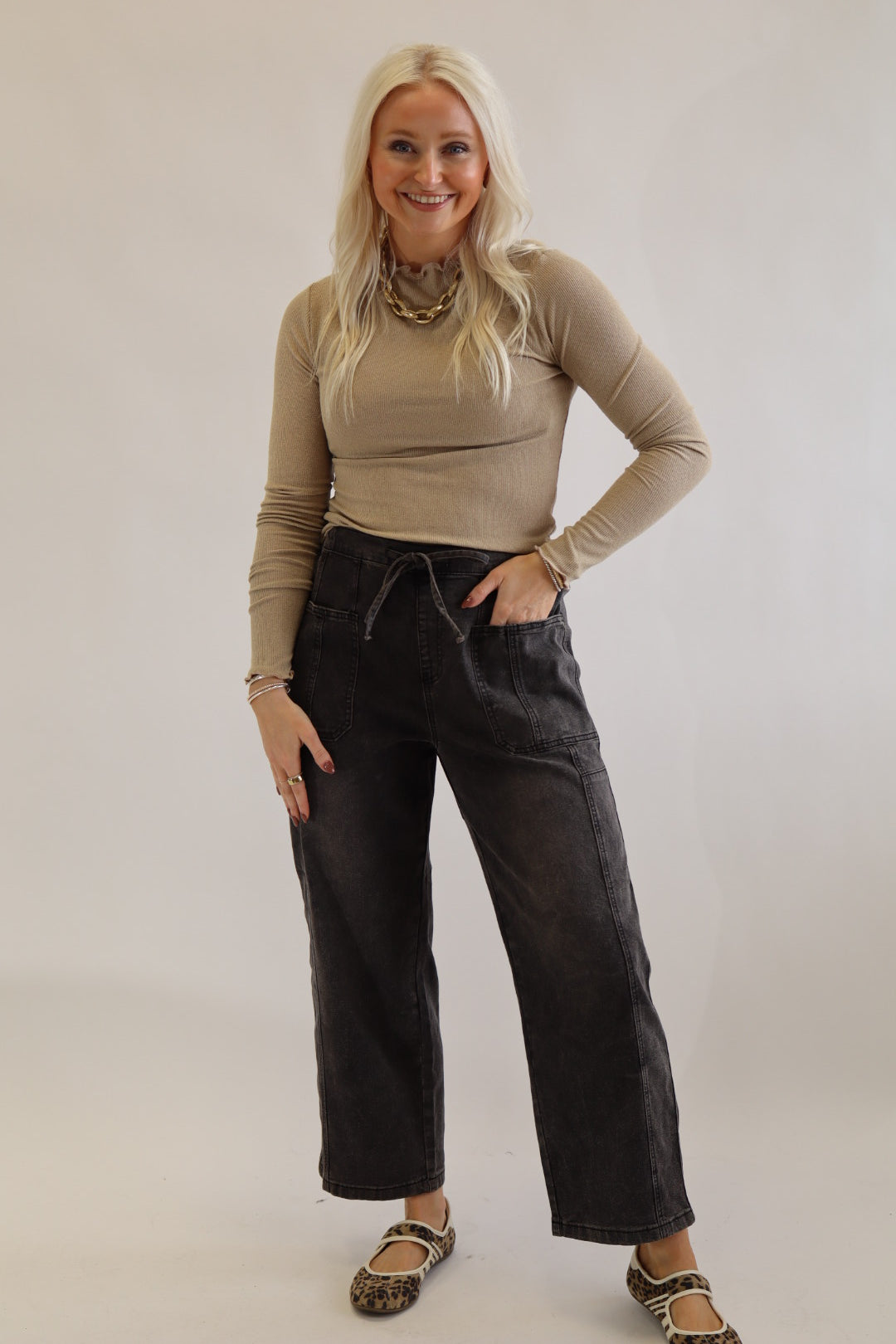Ronnie Ribbed Long sleeve