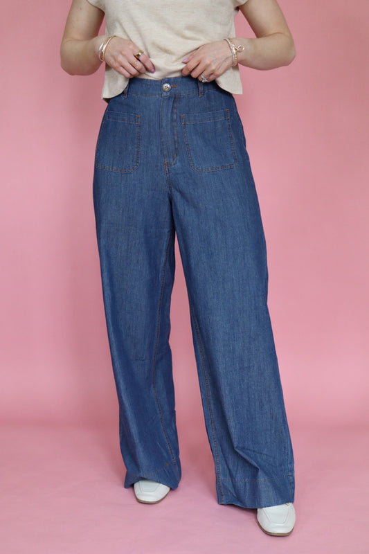 Danna Dark Denim Pant