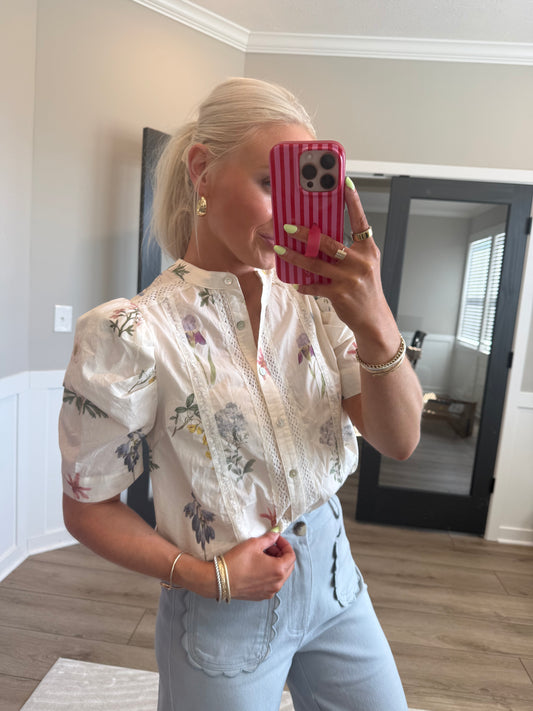 Petal Whisper Blouse