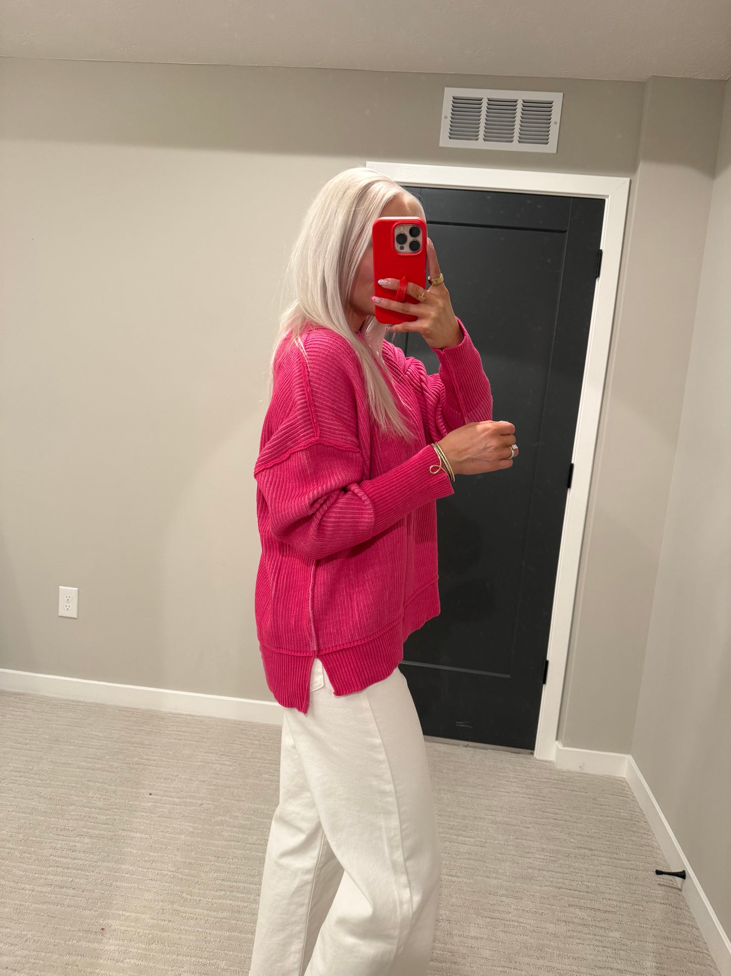 Mellisa Ribbed Round neck Sweater