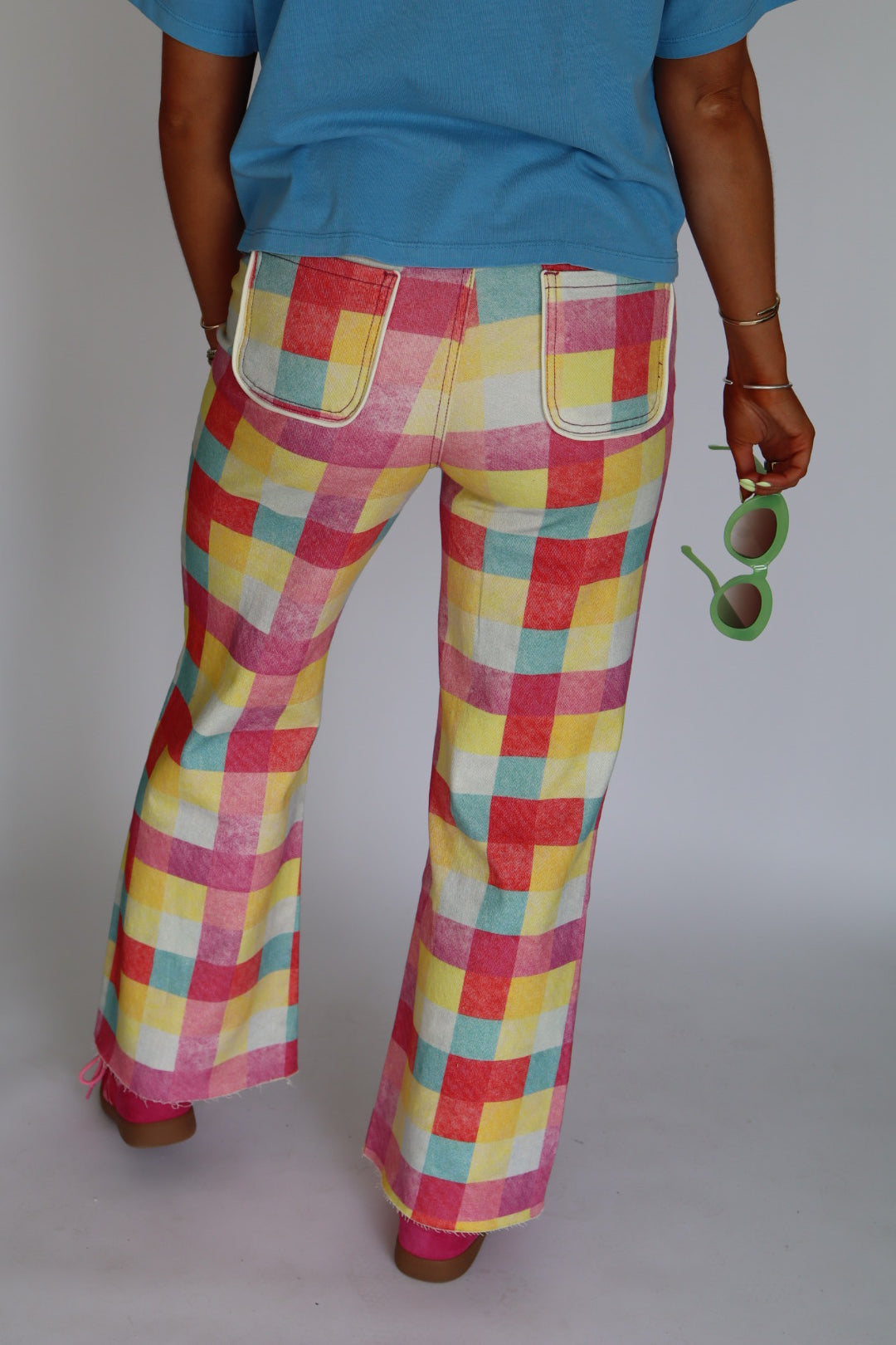 Madras Mosaic Denim