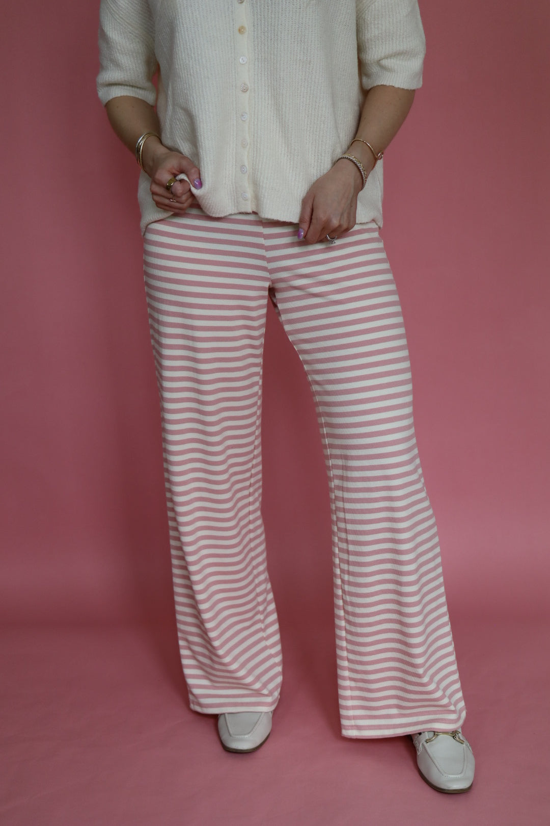 Pink Stella Stripe Pant