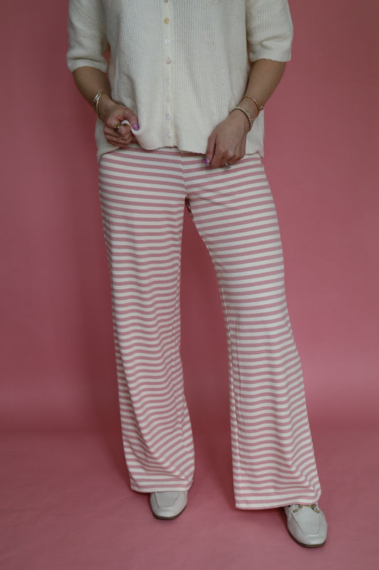 Pink Stella Stripe Pant