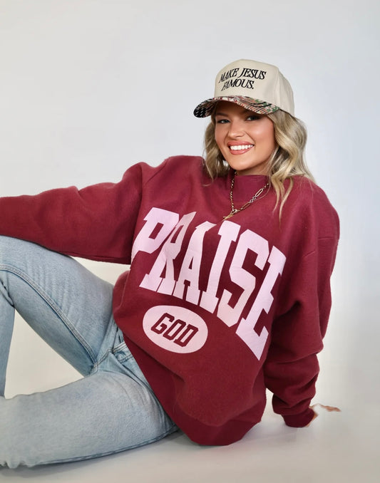 PRAISE GOD mockneck *pre-order