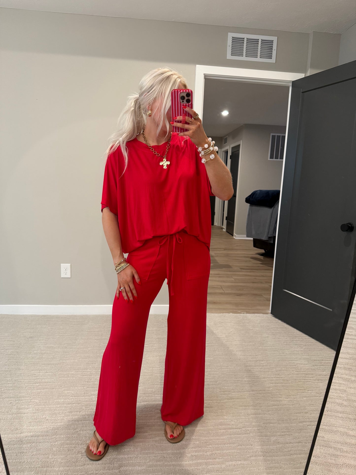 Nicole Soft Ribbed Set