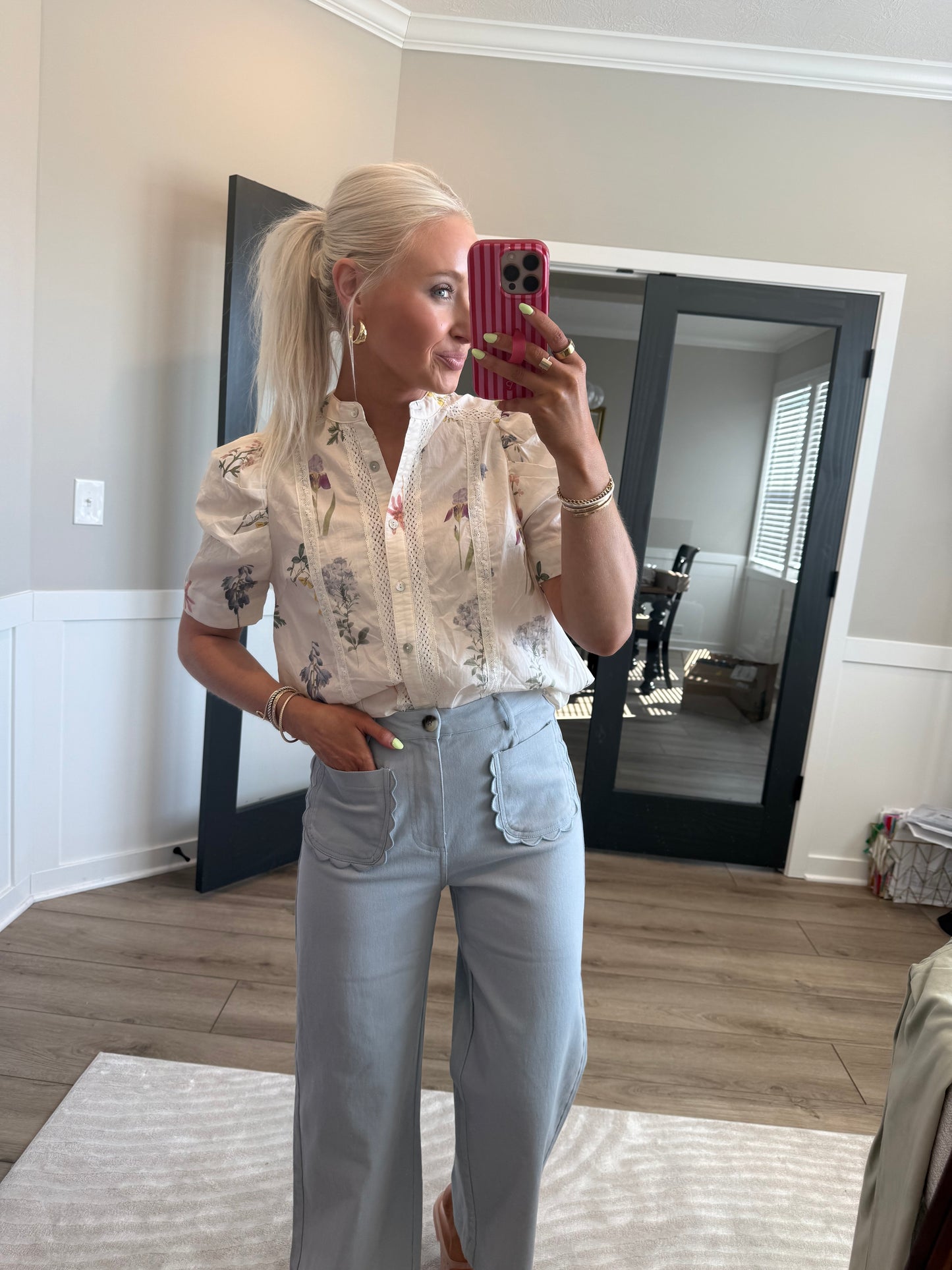 Petal Whisper Blouse