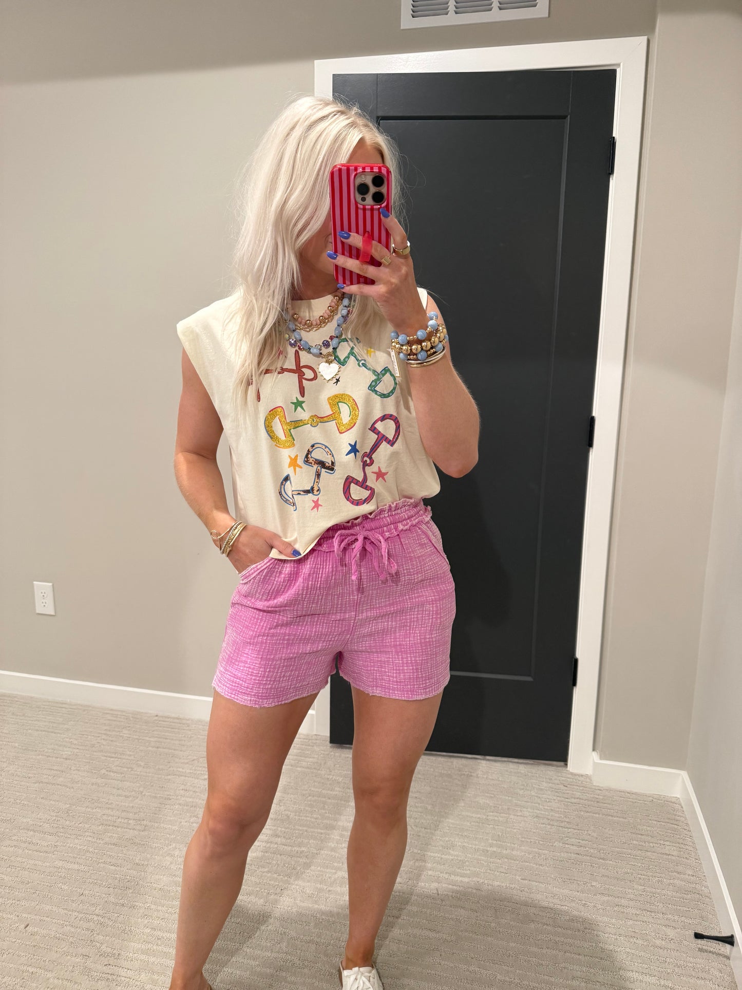 Gigi Gauze Short