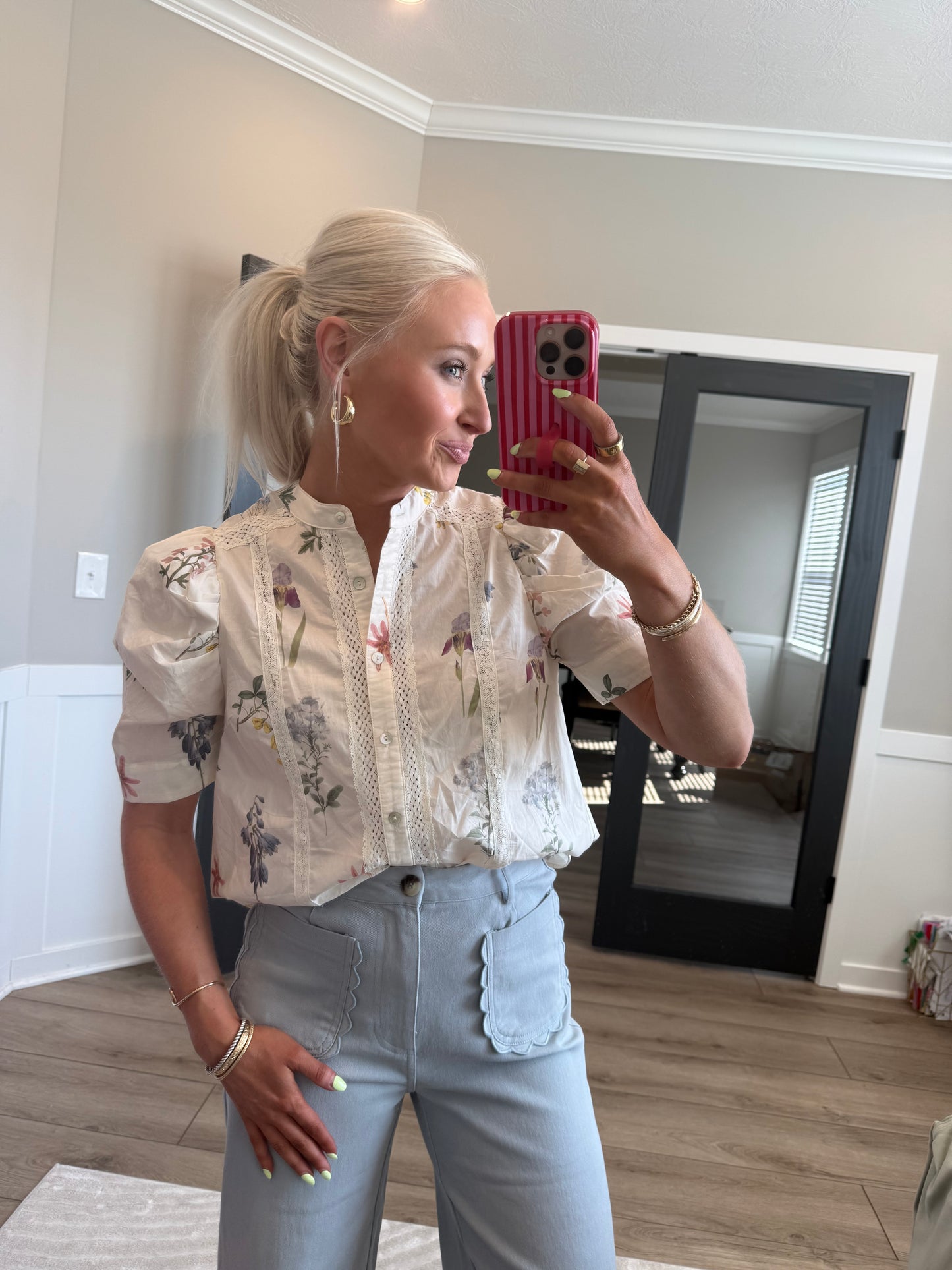 Petal Whisper Blouse