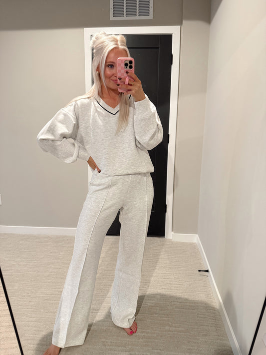 Penny Lux Set- LT. grey