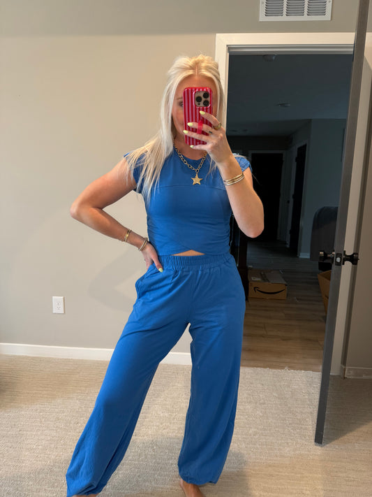 Royal Blue Jet Set