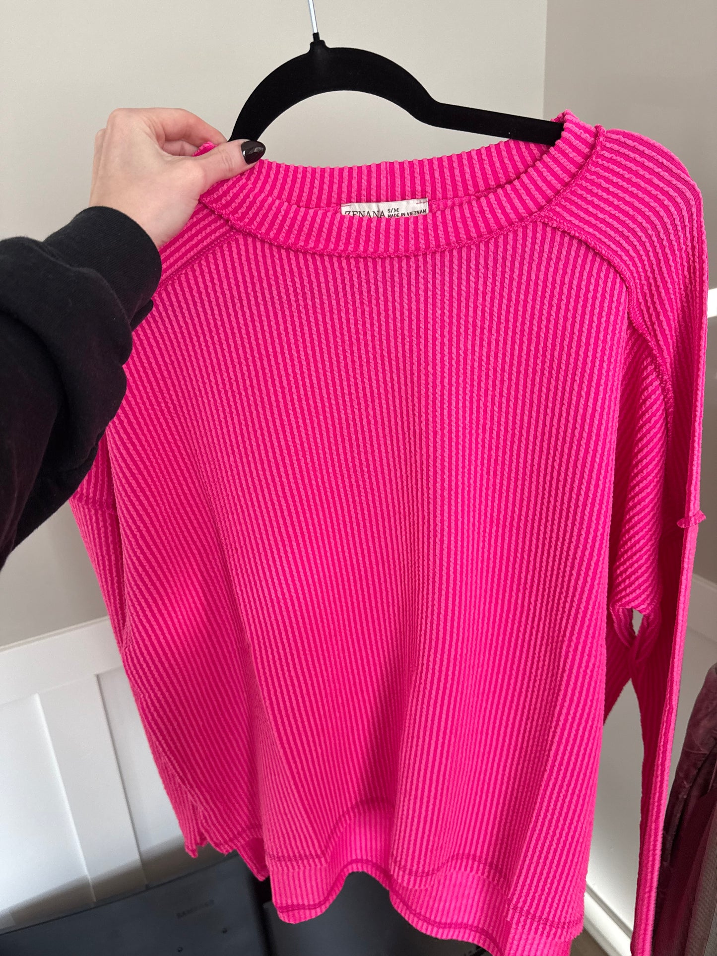 Rosie Ribbed Long Sleeve