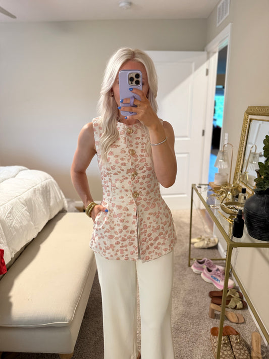 Classy Chic Cheetah Top