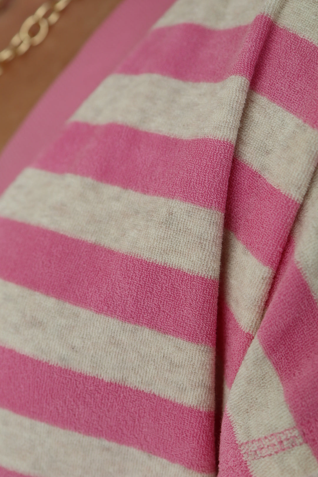 Pink Terry Cloth Romper