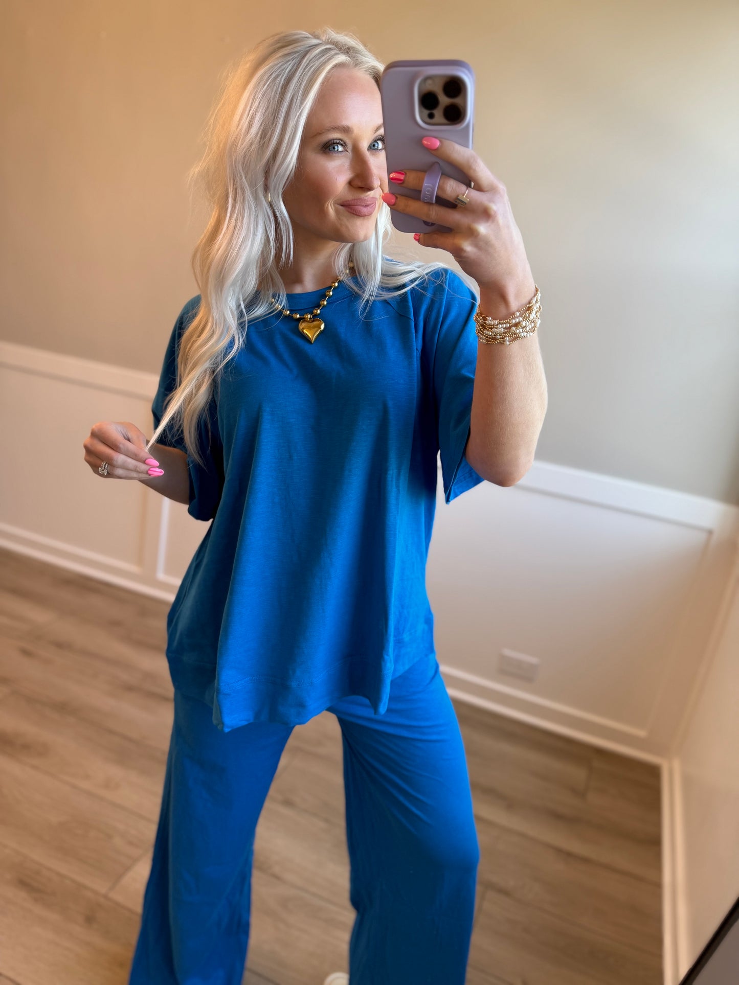 Ocean Blue Pant Set