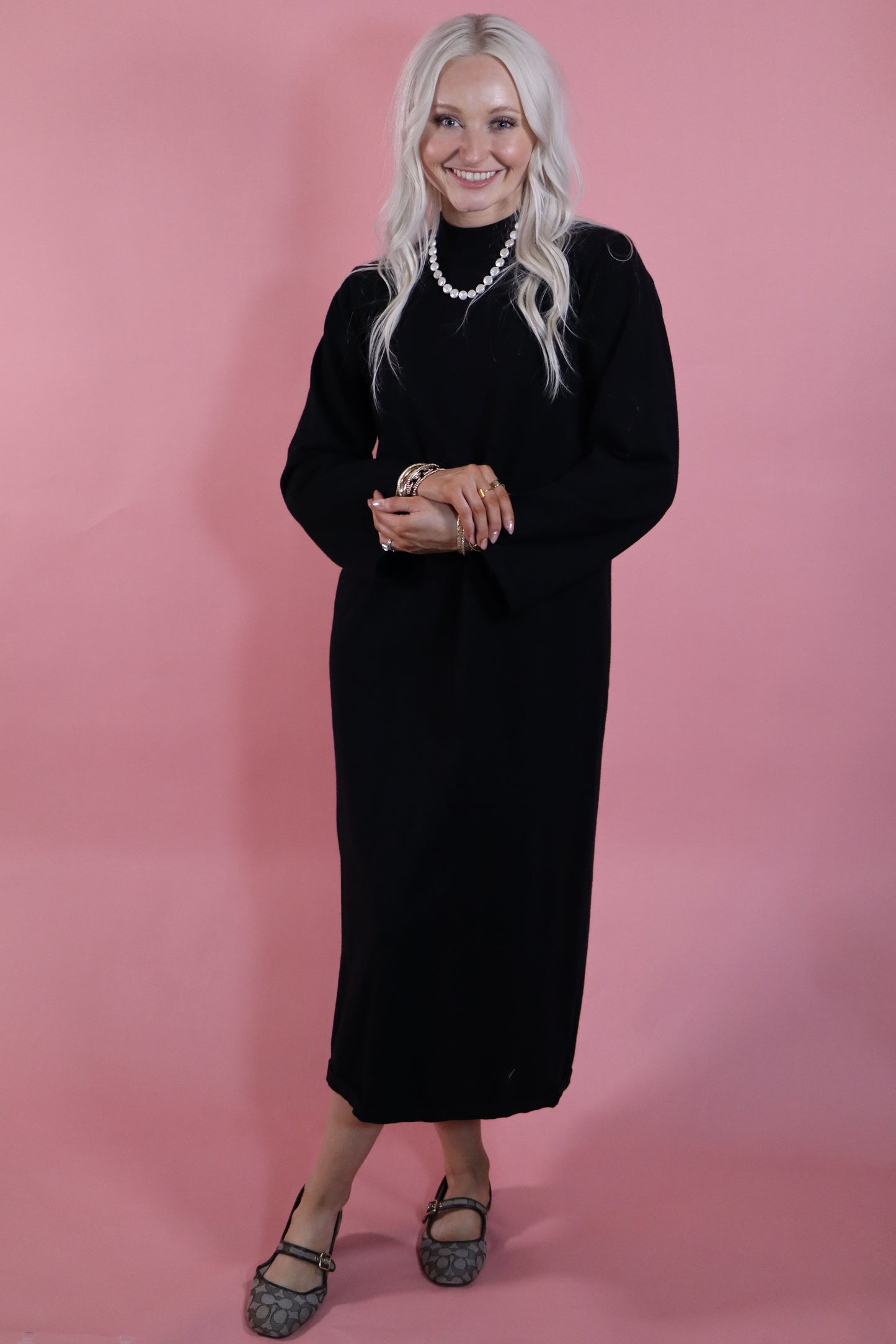 Shreve Midi Sweater Dress