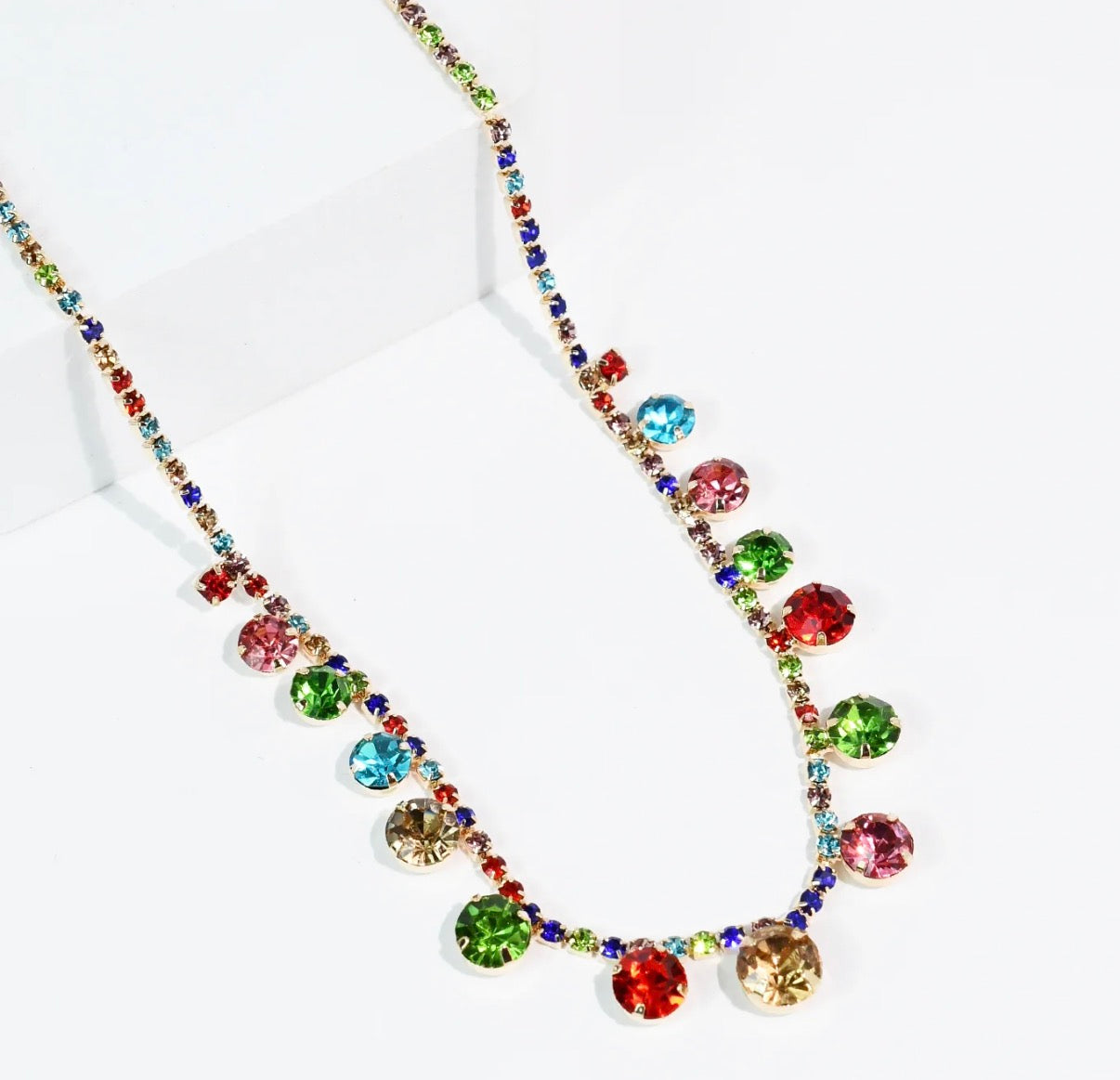 Confetti Crystal Necklace