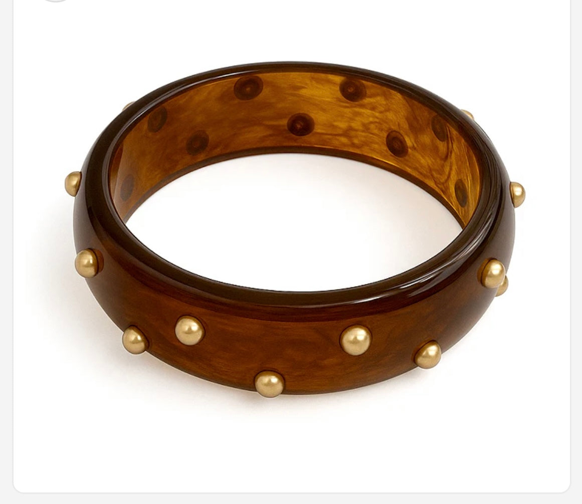 Acrylic Studded Bangle