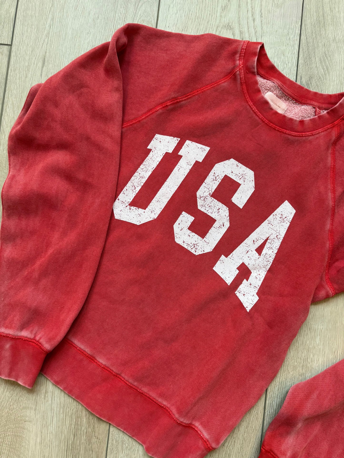 USA Red Short Set
